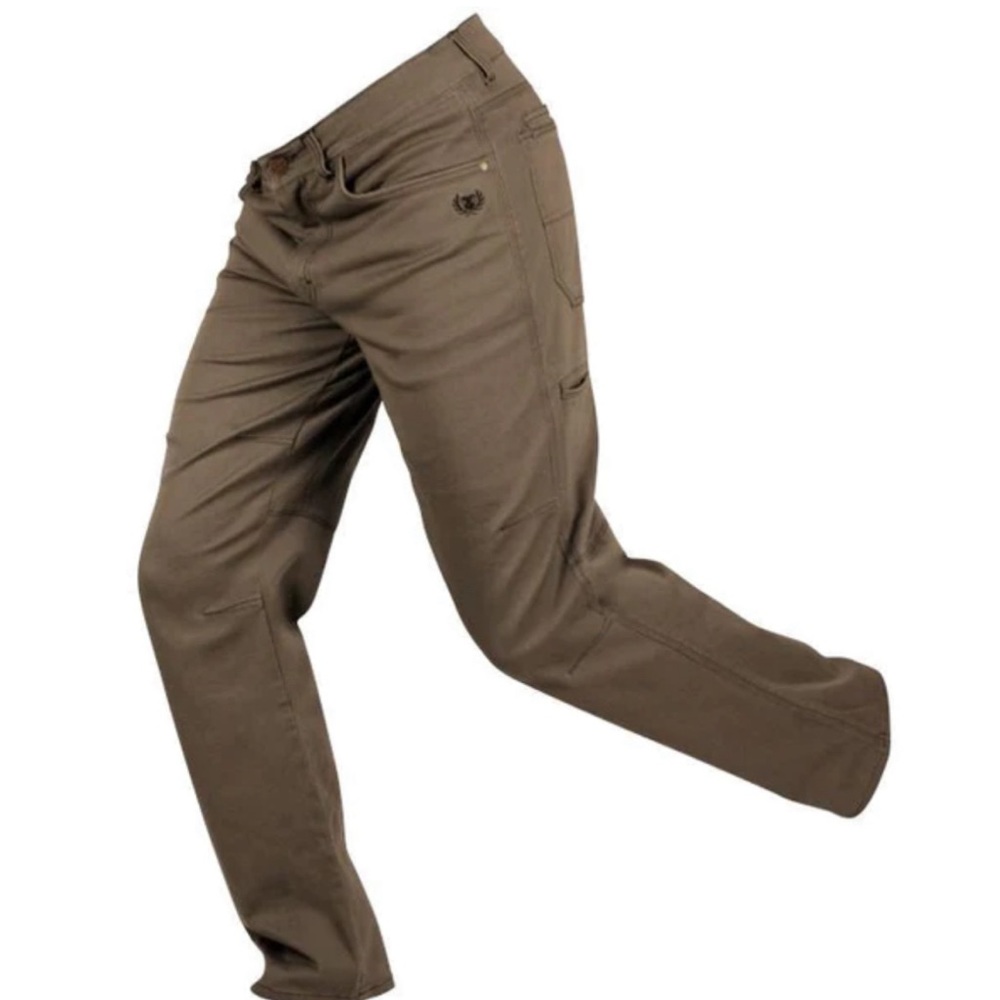 carlos ray pants men’s brown pants 36 x 32 L54-28
